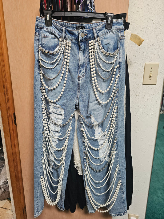 Don't Clutch Tha Pearls Jean