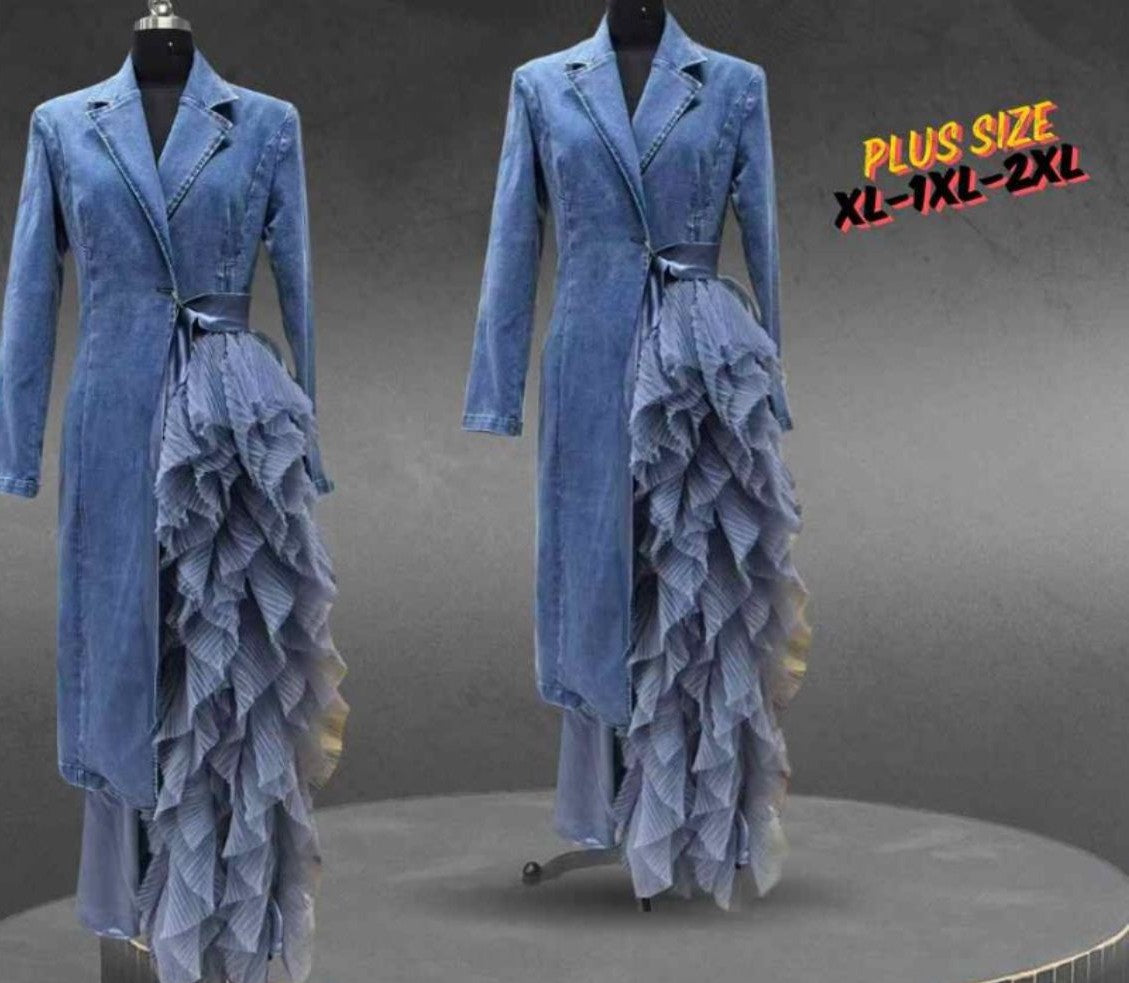 Tulle To The Floor Coat-dress