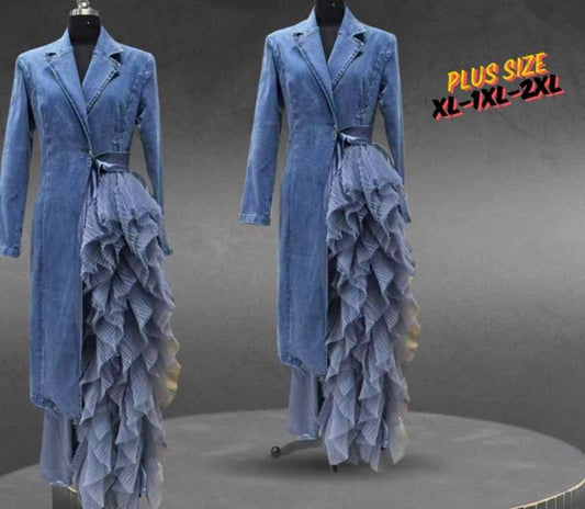 Tulle To The Floor Coat-dress