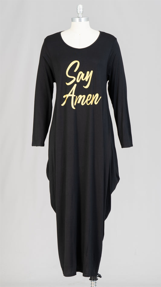 Say Amen Maxi Dress
