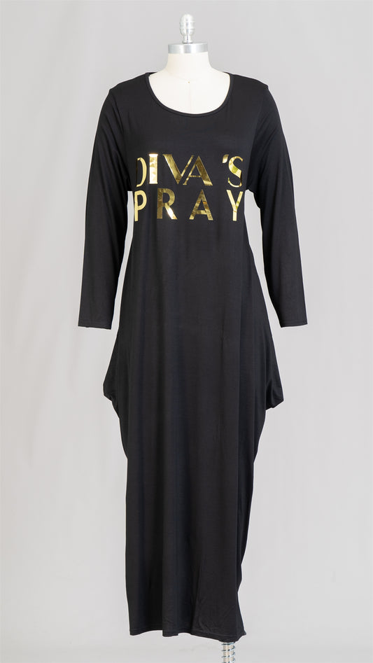 Diva's Pray Maxi Dress