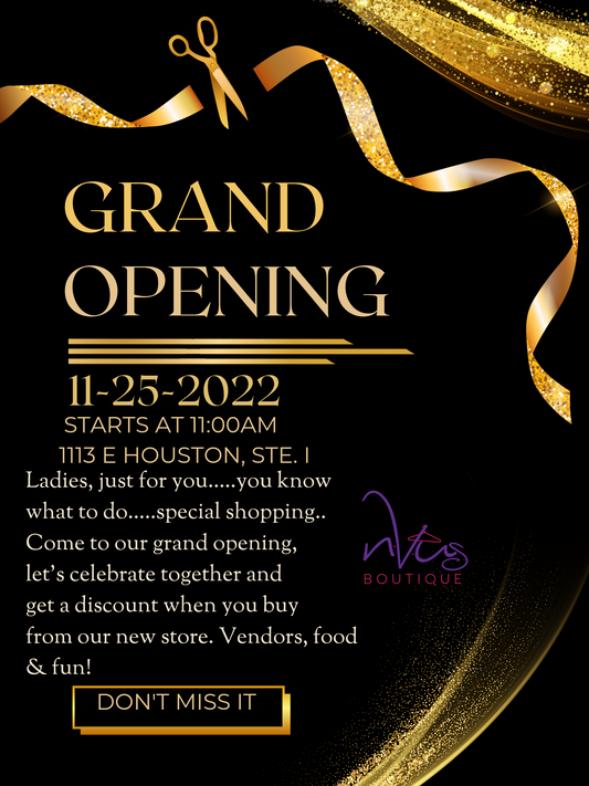 Grand Opening.....How it came to this...