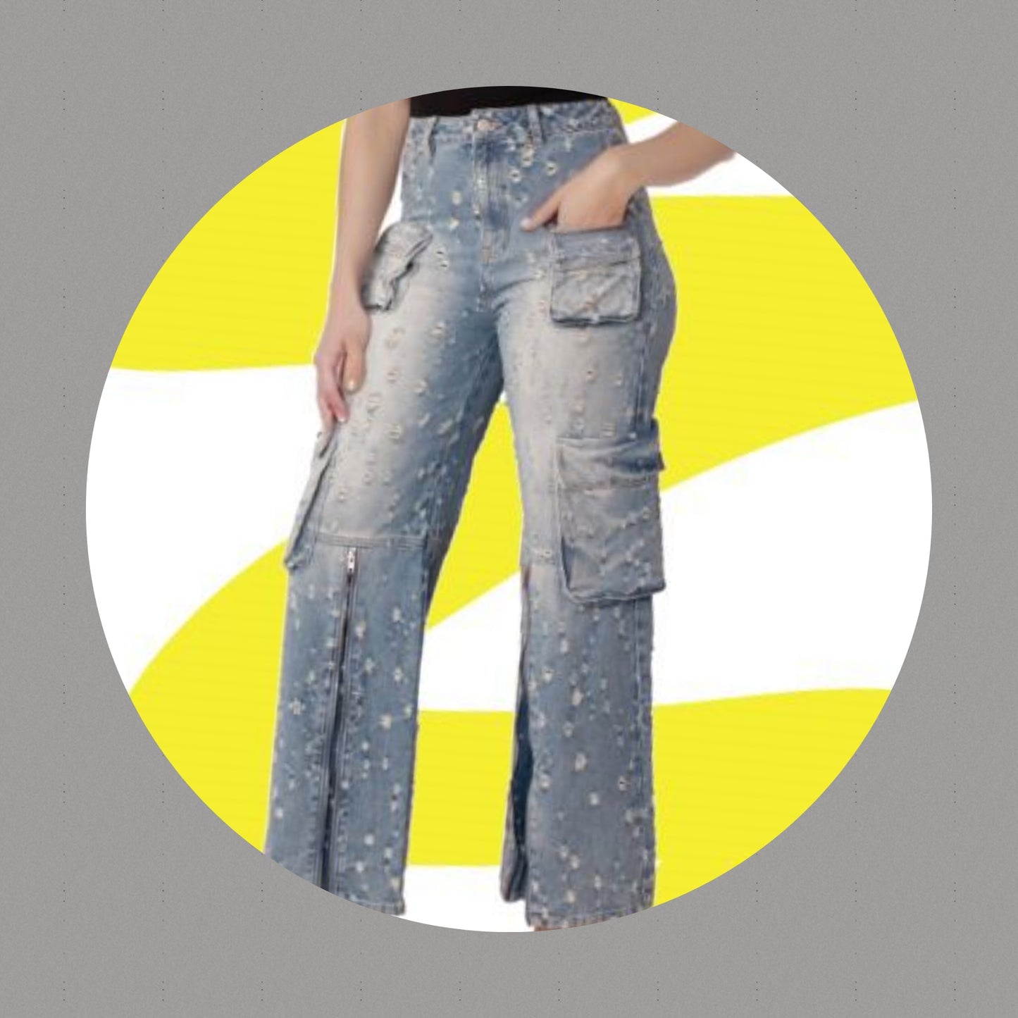 Luxury Cargo Jean Pant