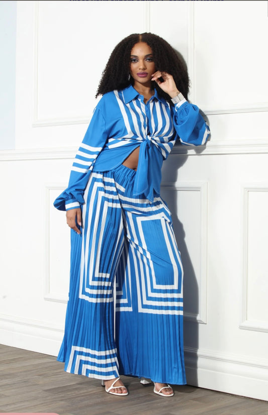Royalty in Blue 2pc Set