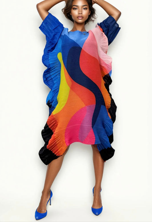 Waving By Dress