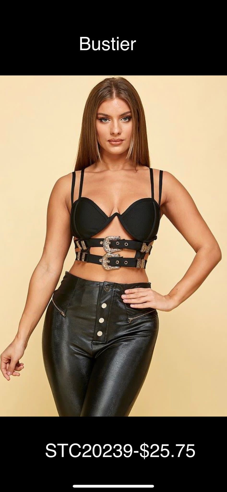 Two Straps Bustier