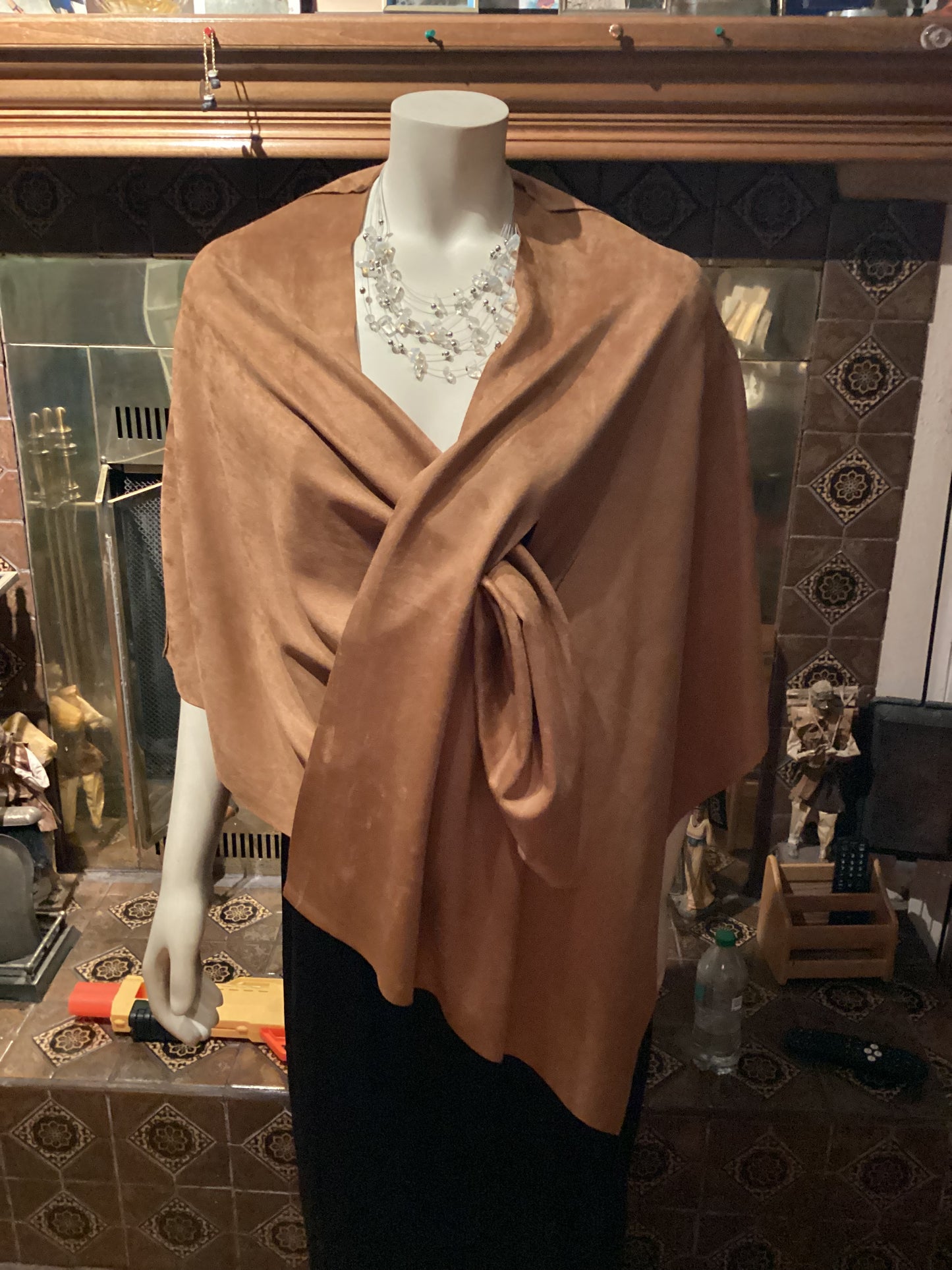 Don’t Tell Suede Wrap