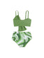 Twisted Spaghetti Strap Two-Piece Swim Set