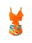 Twisted Spaghetti Strap Two-Piece Swim Set