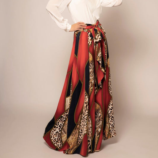 Multi Print Palazzo Pant