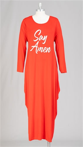 Say Amen Maxi Dress